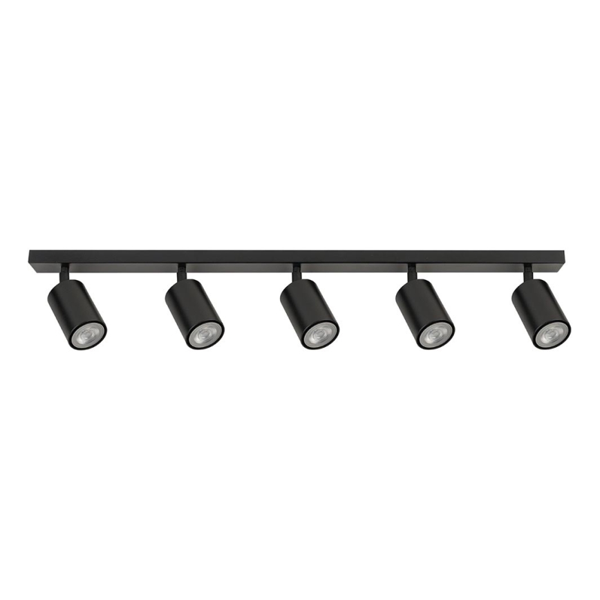Spotlight ZOOM 5xGU10/25W/230V black