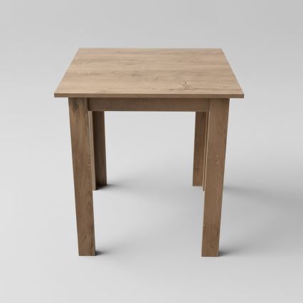 Square dining table LEVI oak