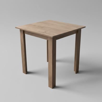 Square dining table LEVI oak