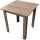 Square dining table LEVI oak sonoma