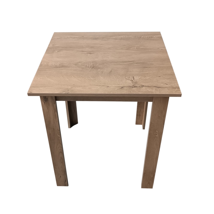 Square dining table LEVI oak sonoma