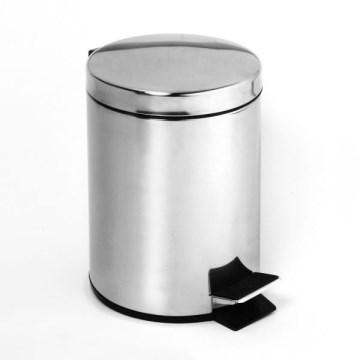 Stainless Steel Bin 30 x 65 cm, Silver