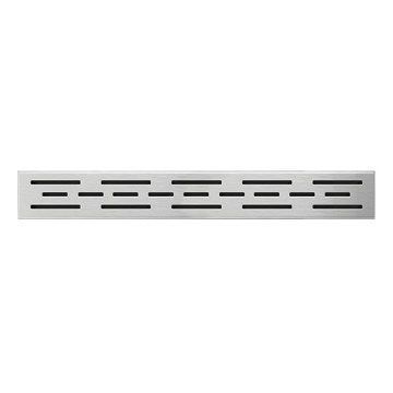 Stainless Steel Drain Grate 49.5 x 2.3 cm, Silver