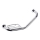 Stainless Steel Grab Bar with Soap Dish, 45.5 x 25 cm — Silver