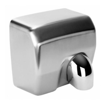 Stainless Steel Hand Dryer 27 x 24 cm, Silver