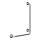 Stainless steel handle, 63 x 89 cm — silver