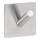 Stainless steel hook 4.5 x 4.5 cm, silver
