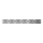 Stainless steel linear drain 59.5 x 2.3 cm, silver