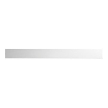 Stainless steel linear drain 59.5 x 2.3 cm — Silver