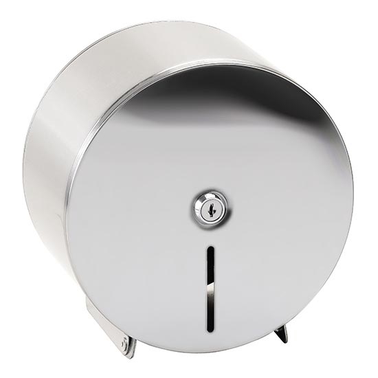 Stainless Steel Paper Dispenser 20x21 cm, Silver