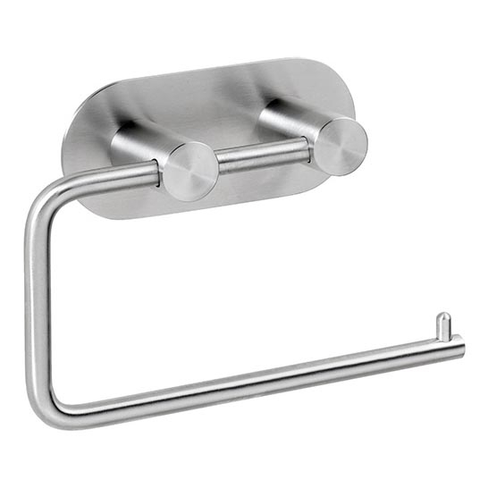 Stainless steel paper holder 14.5 x 10 cm, silver