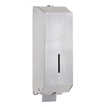 Stainless Steel/Silver Soap Dispenser, 10 x 32 cm