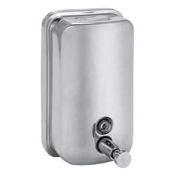 Stainless Steel/Silver Soap Dispenser 10x15 cm