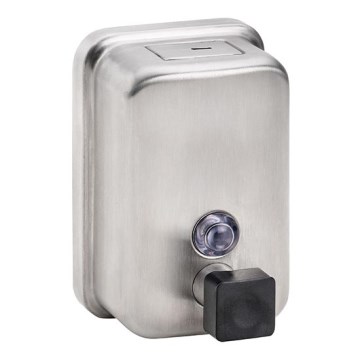 Stainless Steel/Silver Soap Dispenser, 9.7 x 15 cm