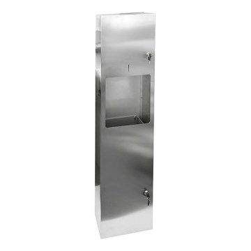 Stainless Steel Towel Dispenser 31 x 122.5 cm, Silver
