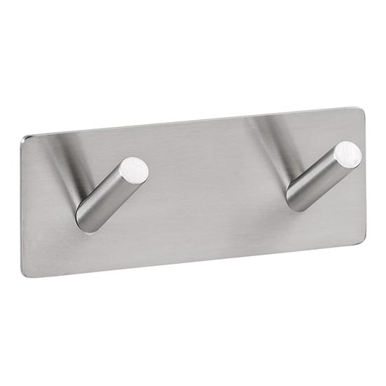 Stainless Steel Wall Hook, 11.5 x 4.5 cm, Silver