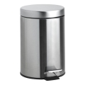 Stainless Steel Waste Bin 20 x 28 cm / Silver