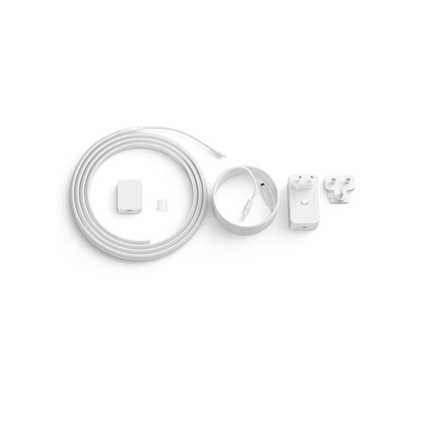 Starter kit - LED RGBW Dimmable strip Philips Hue WHITE AND COLOR AMBIANCE LED/20W/230V 2 m
