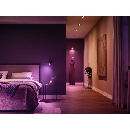 Philips Hue WHITE AND COLOR AMBIANCE Starter Kit 3x GU10 / 4.2W / 230V / 2200–6500K + Hue Bridge