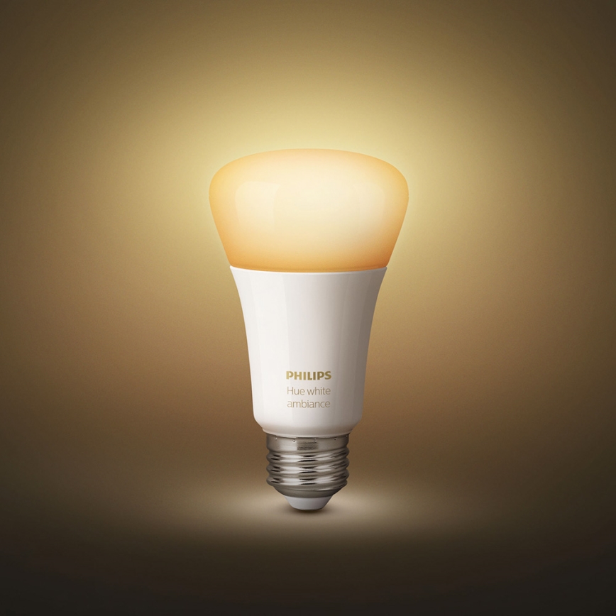 Basic set Philips HUE WHITE AMBIANCE 3xE27/9,5W/230V