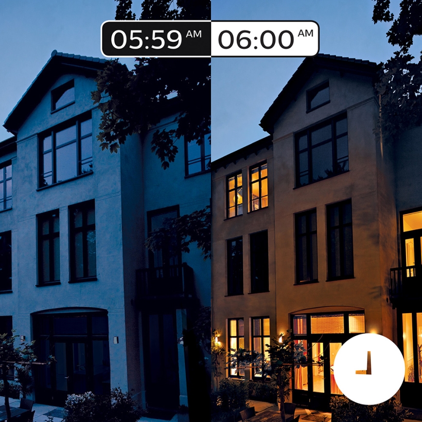 Basic set Philips HUE WHITE AMBIANCE 3xE27/9,5W/230V