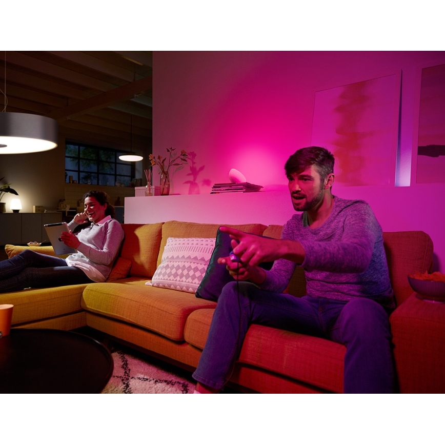 Starter kit Philips Hue WHITE AND COLOR AMBIANCE 3xE27/9,5W/230V 2000-6500K