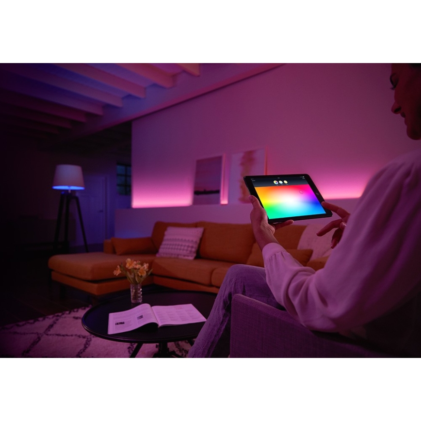 Starter kit Philips Hue WHITE AND COLOR AMBIANCE 3xGU10/6,5W/230V 2000-6500K