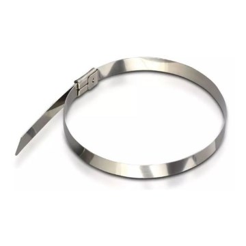 Steel folding bands 4,6x250mm 100pcs steel