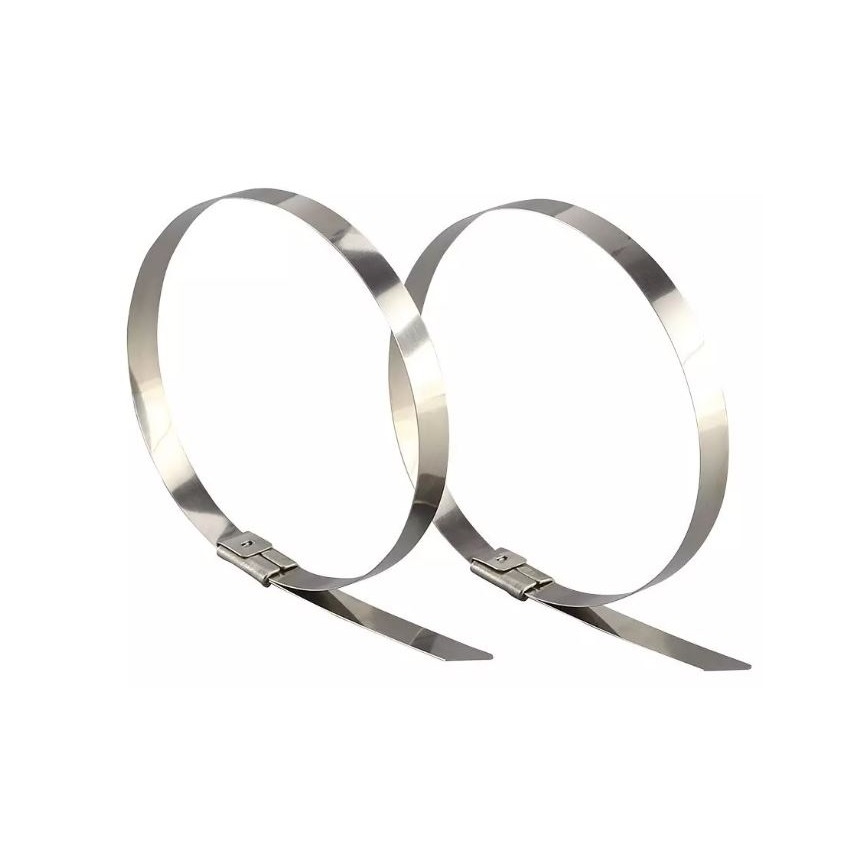 Steel folding bands 4,6x250mm 100pcs steel