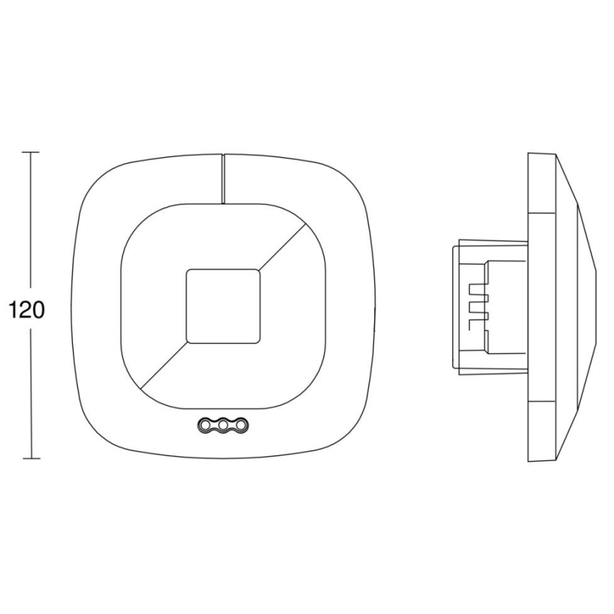 Steinel 002848 - Presence detector HF 360 COM2 white