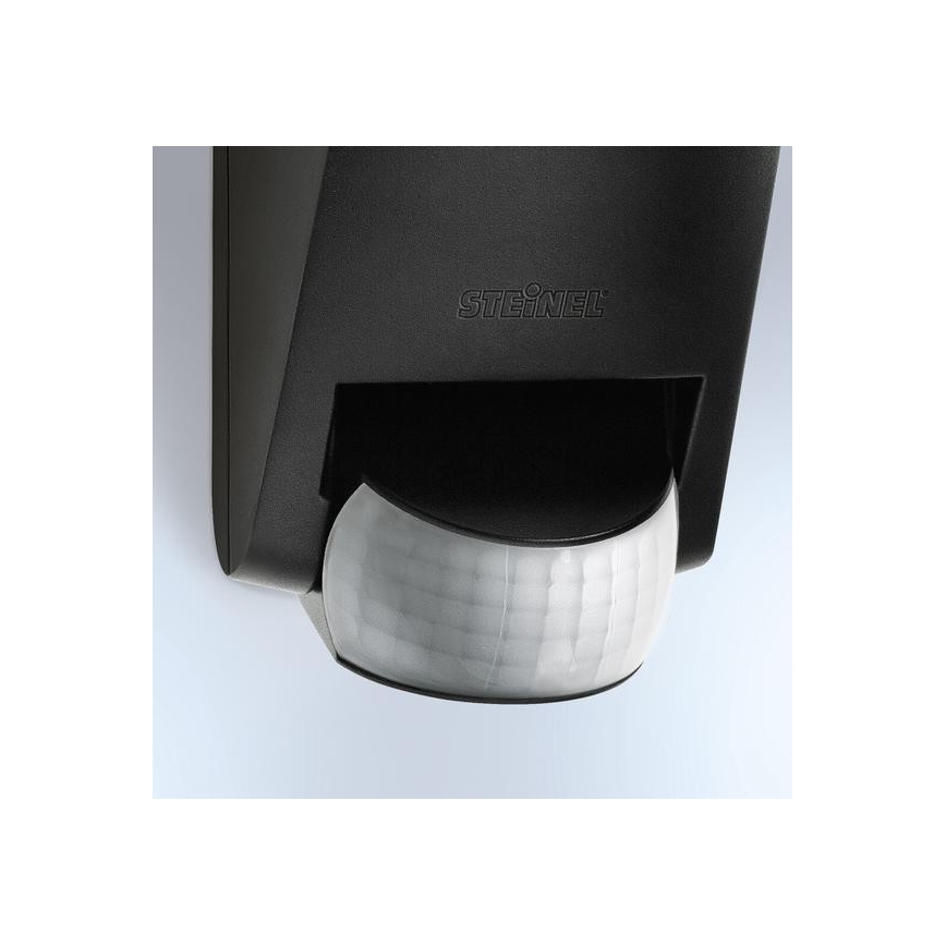 STEINEL 005535 - Outdoor wall light with sensor L585S 1xE27/60W black IP44