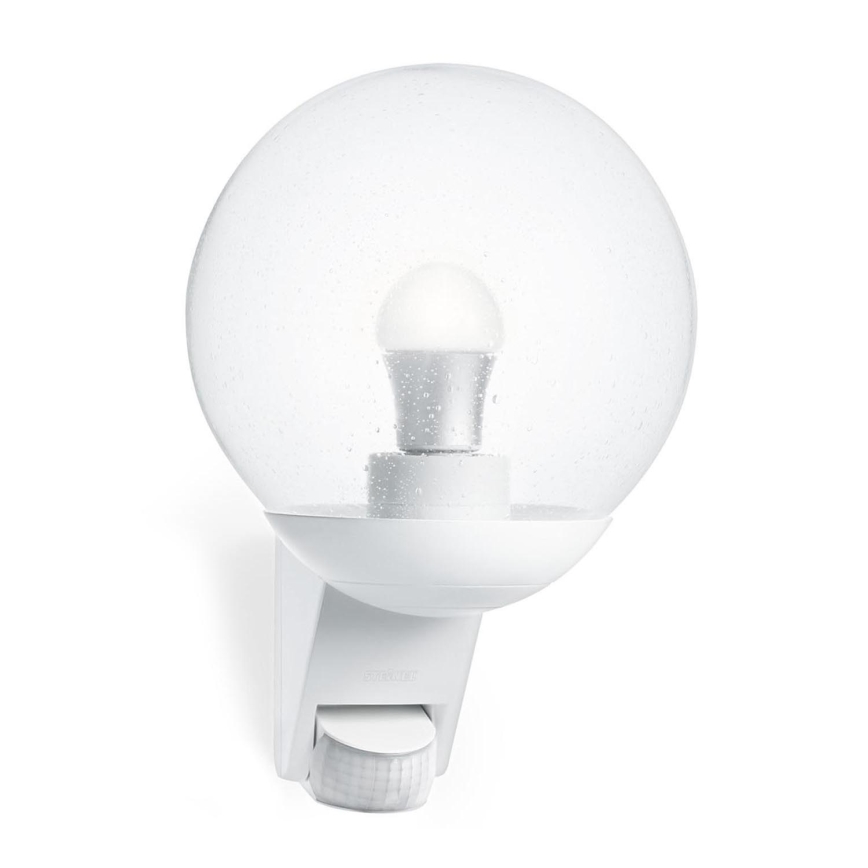 STEINEL 005917 - Outdoor wall light with sensor L585S 1xE27/60W white IP44
