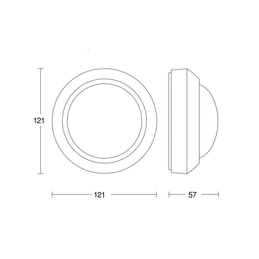 STEINEL 006532 - Outdoor motion sensor IS360-3 white IP54