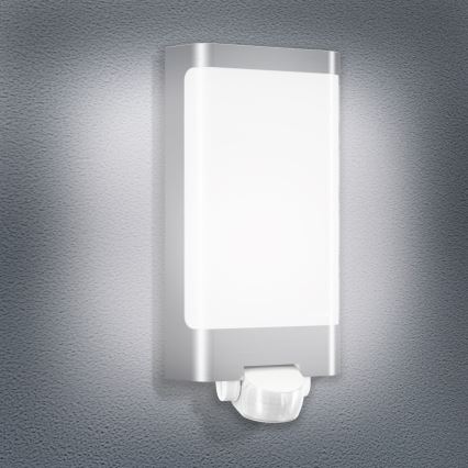 STEINEL 010461 - LED Outdoor light with a sensor L240LED LED/7,5W stainless steel IP44