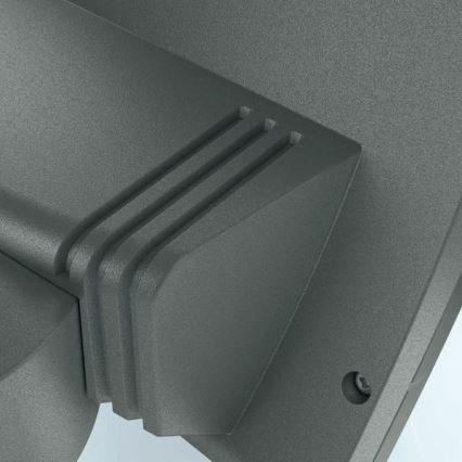 Steinel 012076 - Outdoor wall light with sensor XLED curved LED/10,5W/230V IP44