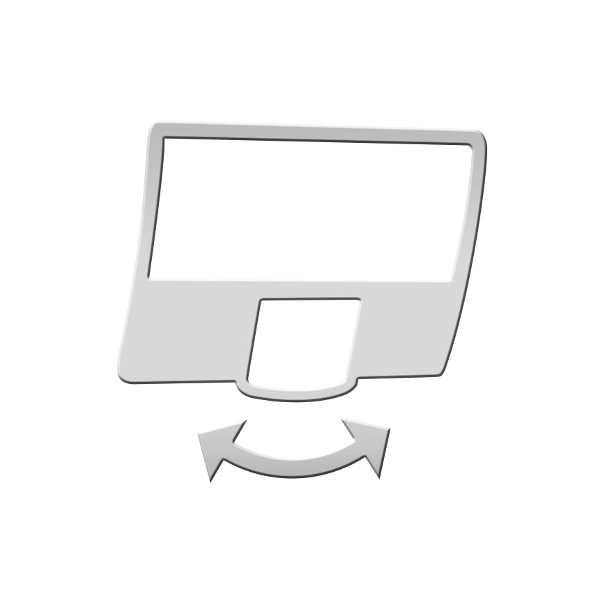 Steinel 012076 - XLED curved LED outdoor wall light with sensor LED/10.5W/230V IP44