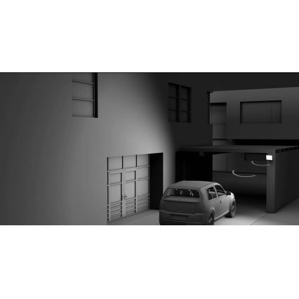 STEINEL 030049 - XLED Home 2 XL LED floodlight with sensor, 19.3 W, 230 V, IP44