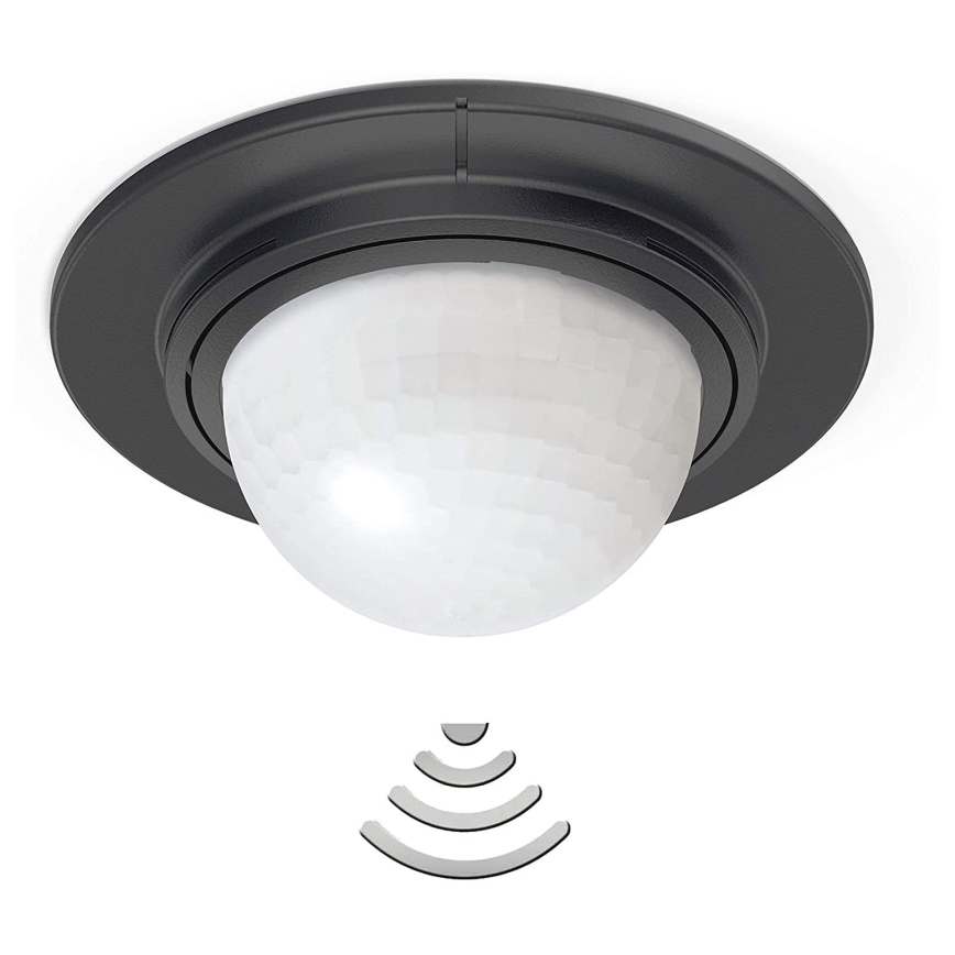 STEINEL 032852 - Outdoor motion sensor recessed IS360-1DE black IP54