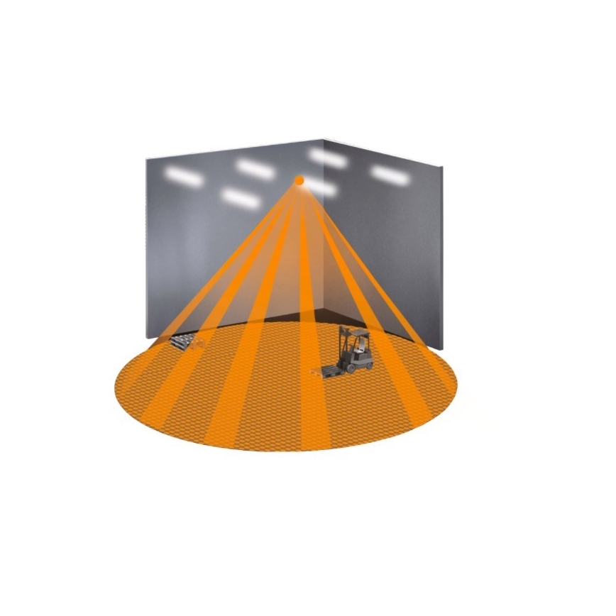 STEINEL 033569 - Outdoor motion sensor IS 3360 MX Highbay white IP54