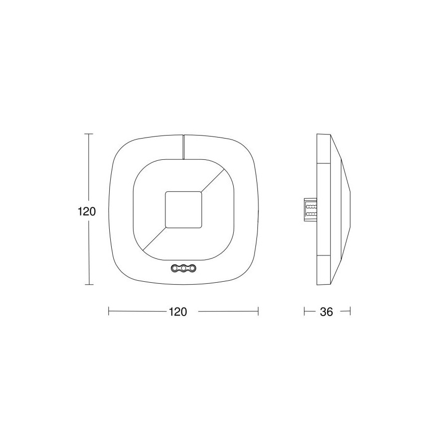Steinel 033972 - Presence detector HF 360 LiveLink white