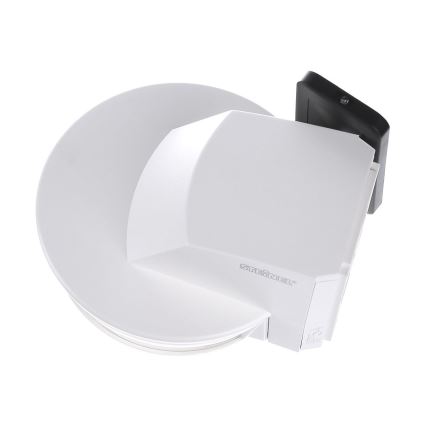STEINEL 034955 - Outdoor motion sensor SenslQ S white IP54 + remote control