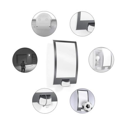 STEINEL 035709 - Outdoor light with sensor L22 1xE27/60W/230V IP44