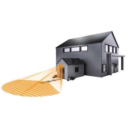 Steinel 035761 - Outdoor infrared sensor IS 130-2 anthracite IP54