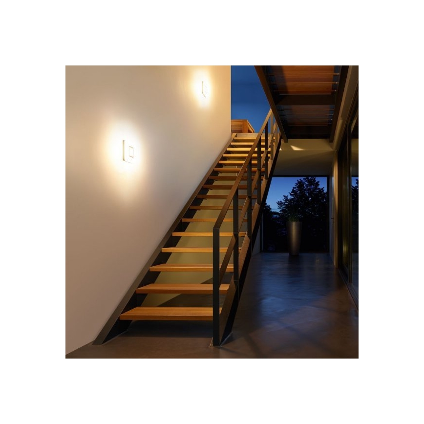 Steinel 052492 –⁠ LED Wall Light with Motion Detector RS LED M1 LED / 9.5 W / 230 V