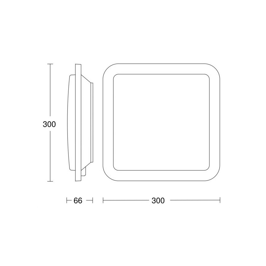 Steinel 052522 - LED Ceiling light with sensor RS LED/9,5W/230V