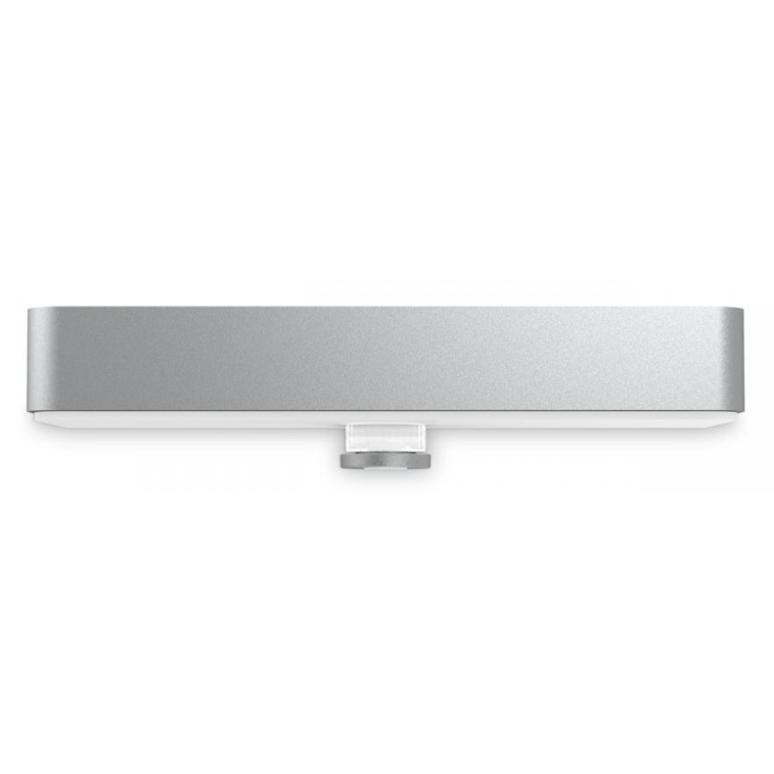 Steinel 052652 - LED Solar light with a sensor XSolar SOL-O LED/1,5W 2x2000mAh IP44 silver