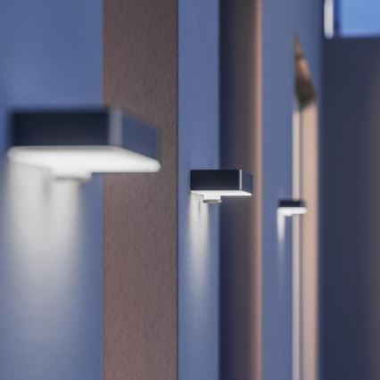 Steinel 052652 - LED Solar light with a sensor XSolar SOL-O LED/1,5W 2x2000mAh IP44 silver