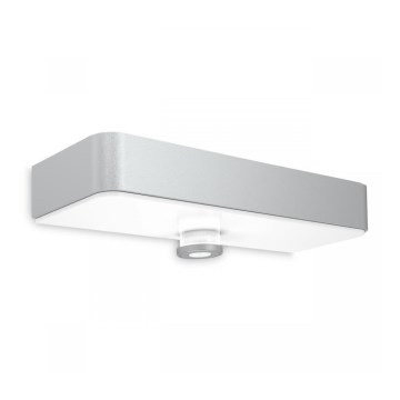 Steinel 052652 - LED Solar light with a sensor XSolar SOL-O LED/1,5W 2x2000mAh IP44 silver