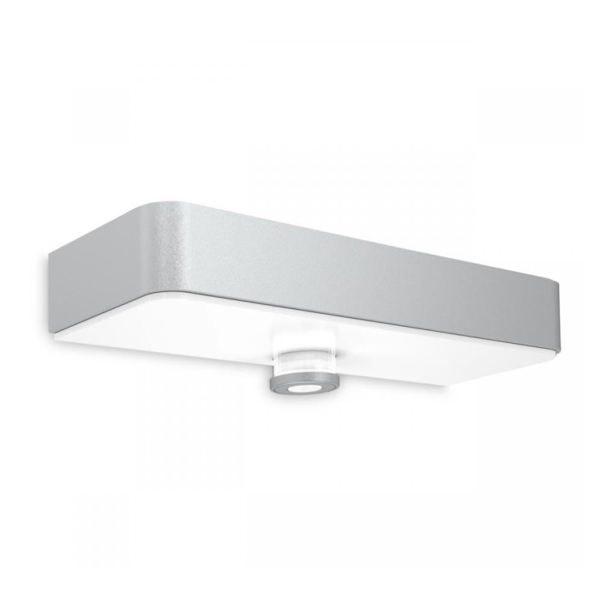 Steinel 052652 - LED Solar light with a sensor XSolar SOL-O LED/1,5W 2x2000mAh IP44 silver