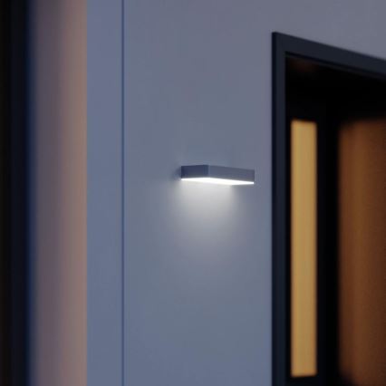 Steinel 052966 - LED Solar wall light XSolar SOL-O LED/0,07W 2000mAh IP44 anthracite